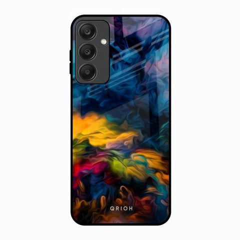 Multicolor Oil Painting Samsung Galaxy A25 5G Glass Back Cover Online