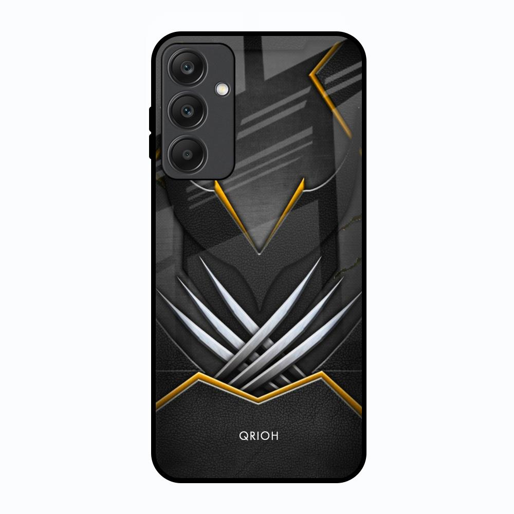 Black Warrior Samsung Galaxy A25 5G Glass Back Cover Online