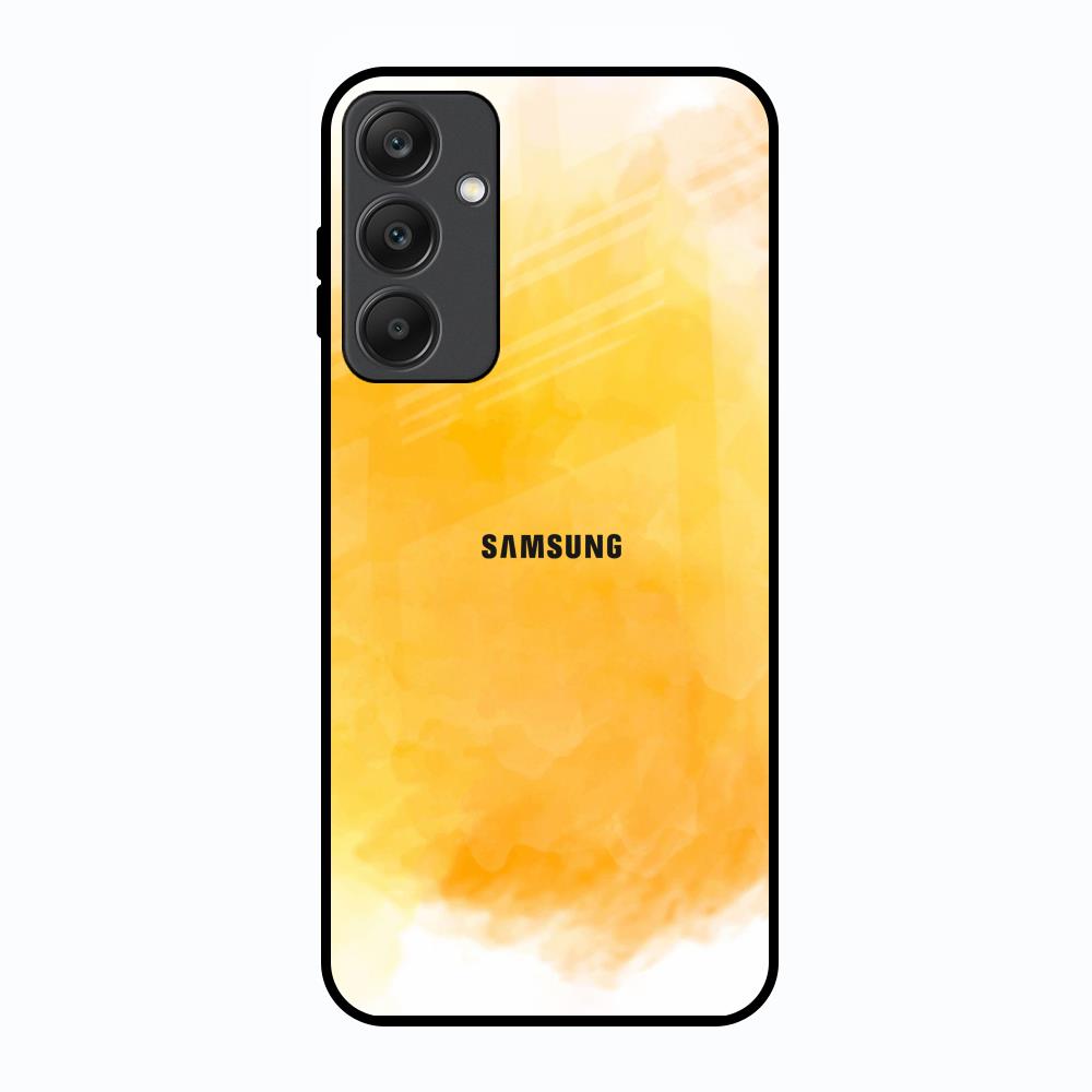 Rustic Orange Samsung Galaxy A25 5G Glass Back Cover Online