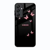 Fly Butterfly Samsung Galaxy A25 5G Glass Back Cover Online