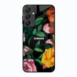 Flowers & Butterfly Samsung Galaxy A25 5G Glass Back Cover Online