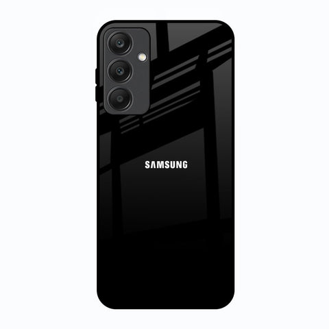 Jet Black Samsung Galaxy A25 5G Glass Back Cover Online