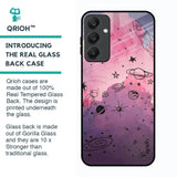 Space Doodles Glass Case for Samsung Galaxy A25 5G