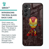 Angry Baby Super Hero Glass Case for Samsung Galaxy A25 5G