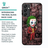 Joker Cartoon Glass Case for Samsung Galaxy A25 5G