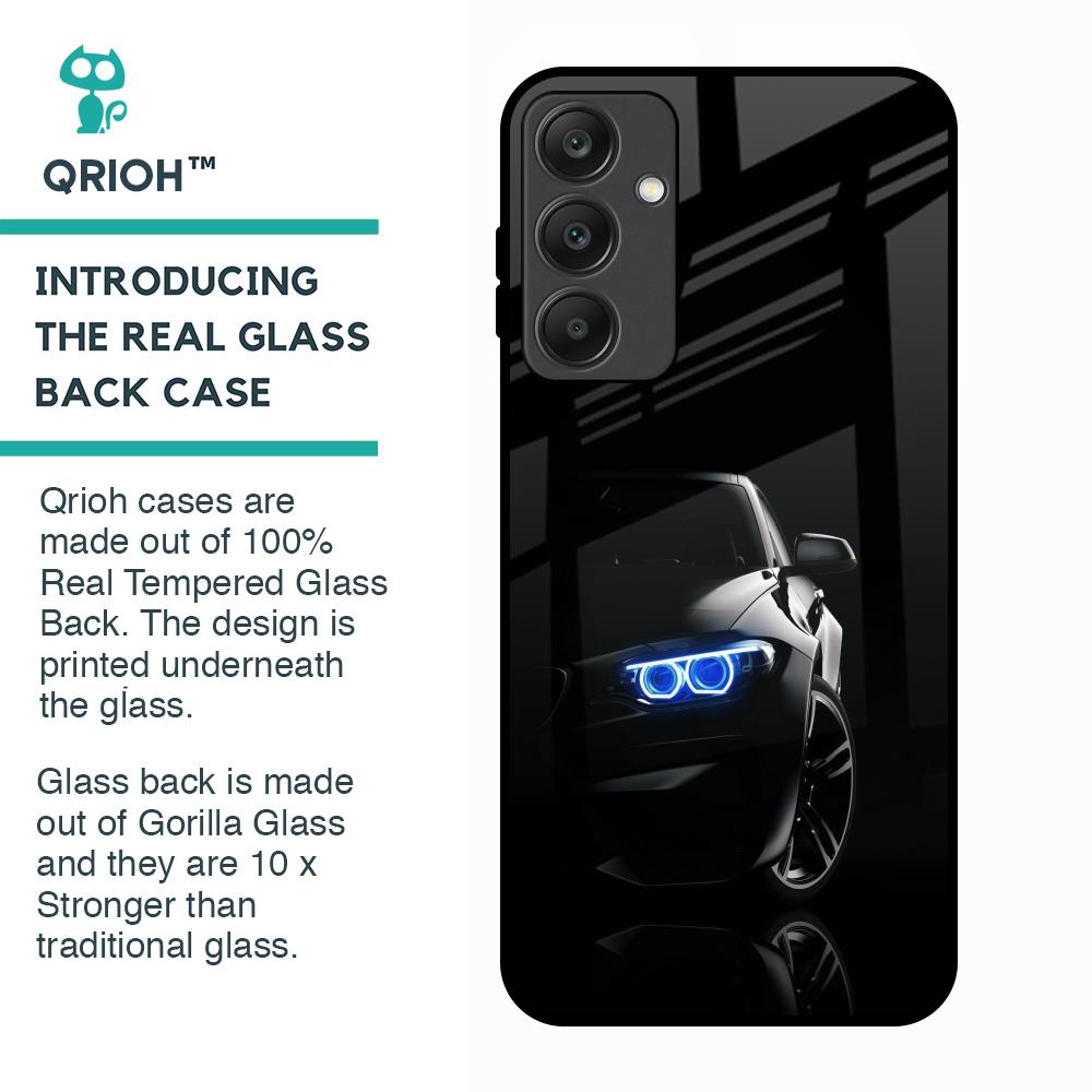 Car In Dark Glass Case for Samsung Galaxy A25 5G