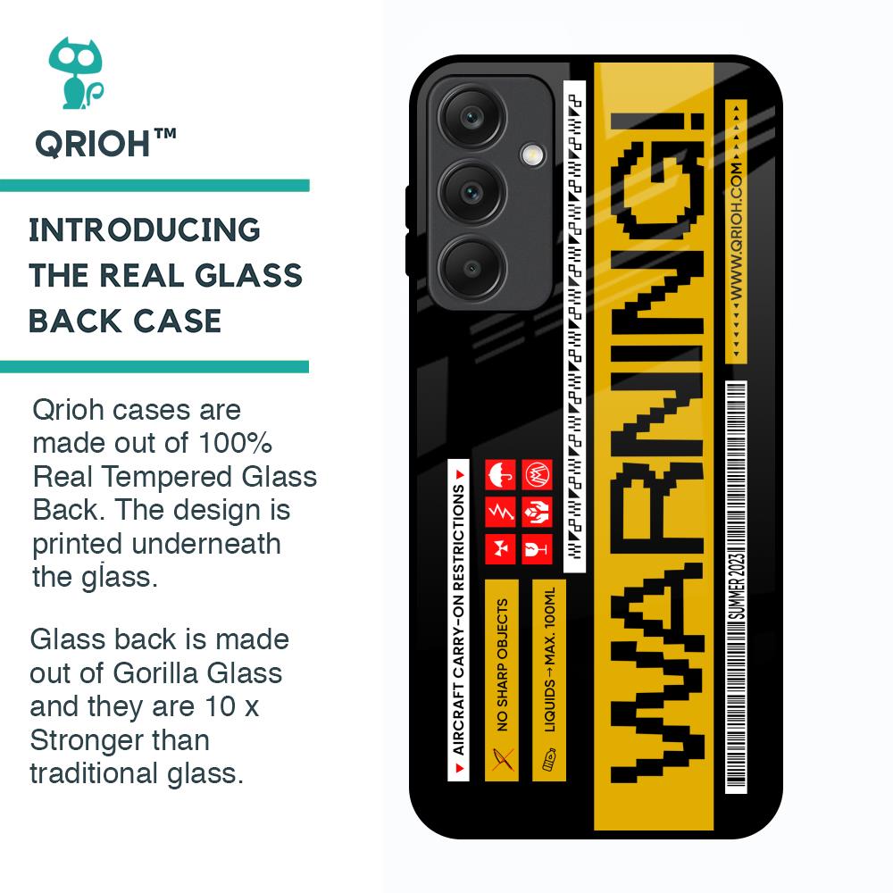 Aircraft Warning Glass Case for Samsung Galaxy A25 5G