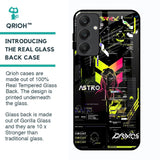 Astro Glitch Glass Case for Samsung Galaxy A25 5G