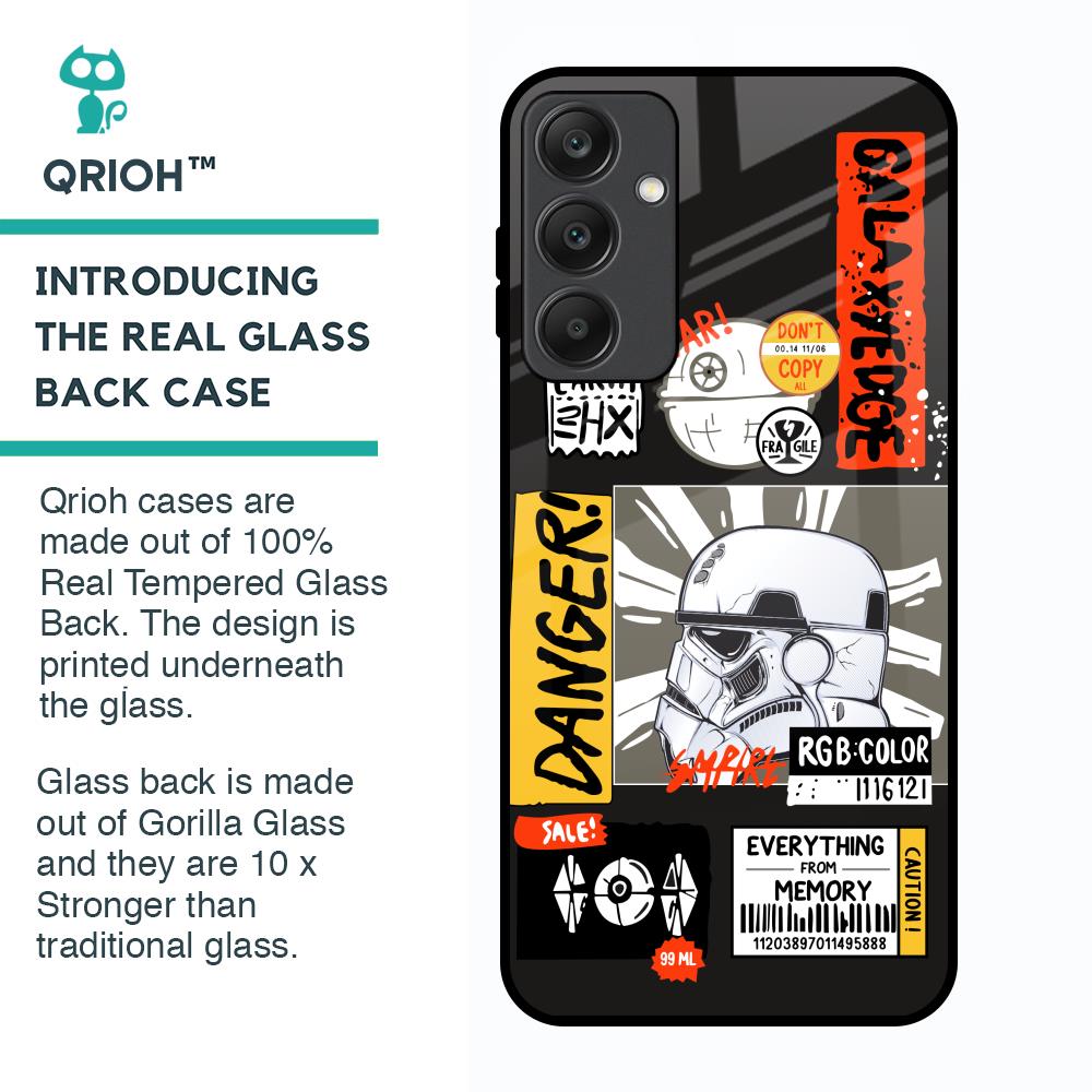Galaxy Edge Glass Case for Samsung Galaxy A25 5G