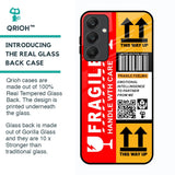 Handle With Care Glass Case for Samsung Galaxy A25 5G