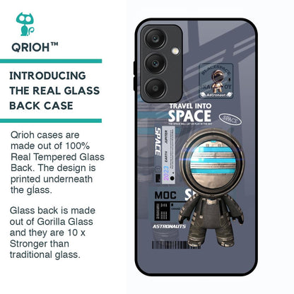 Space Travel Glass Case for Samsung Galaxy A25 5G
