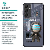 Space Travel Glass Case for Samsung Galaxy A25 5G