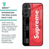 Supreme Ticket Glass Case for Samsung Galaxy A25 5G