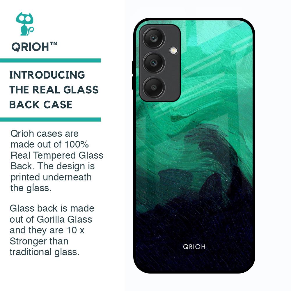 Scarlet Amber Glass Case for Samsung Galaxy A25 5G