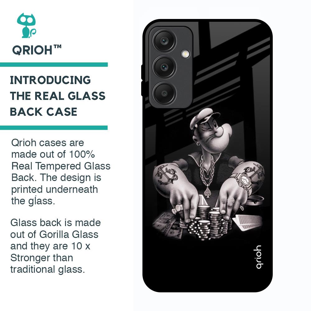 Gambling Problem Glass Case For Samsung Galaxy A25 5G