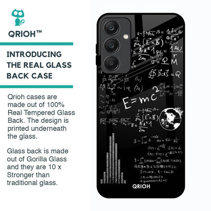 Funny Math Glass Case for Samsung Galaxy A25 5G