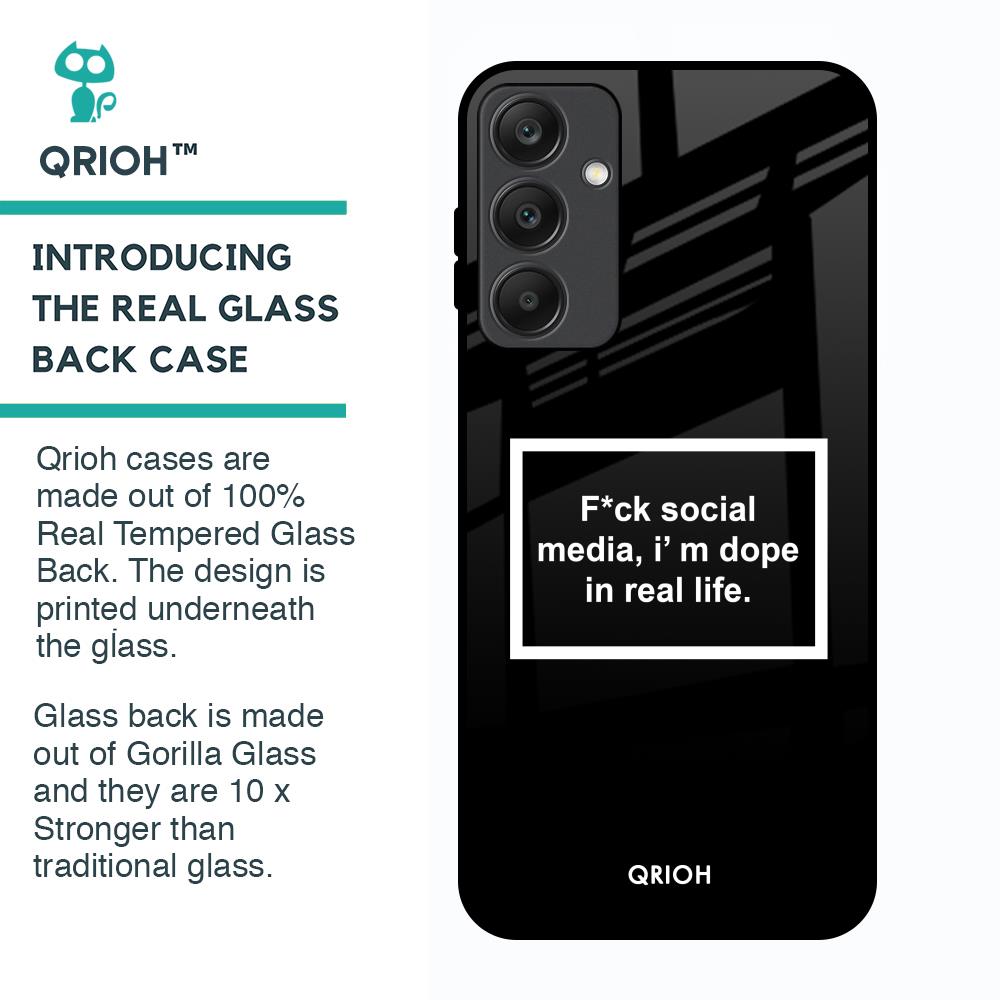 Dope In Life Glass Case for Samsung Galaxy A25 5G