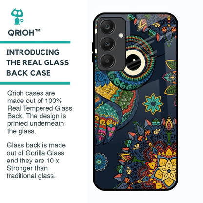 Owl Art Glass Case for Samsung Galaxy A25 5G