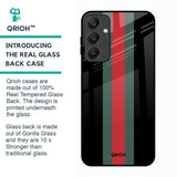 Vertical Stripes Glass Case for Samsung Galaxy A25 5G
