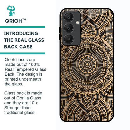 Luxury Mandala Glass Case for Samsung Galaxy A25 5G