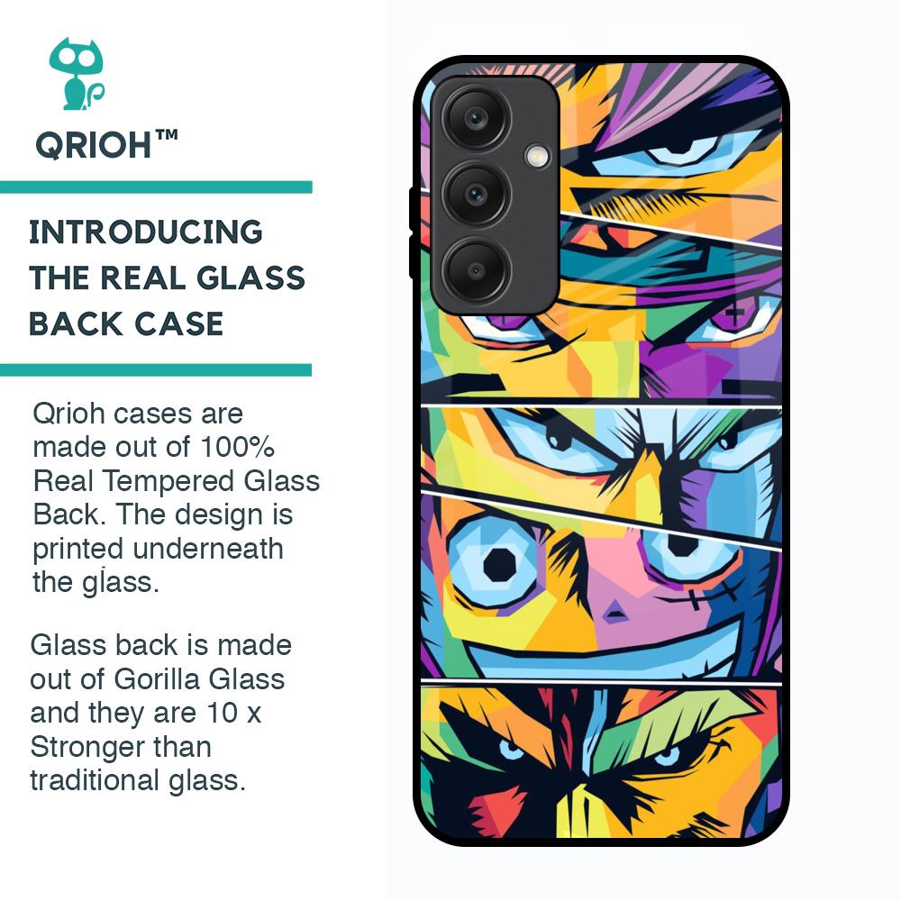 Anime Legends Glass Case for Samsung Galaxy A25 5G
