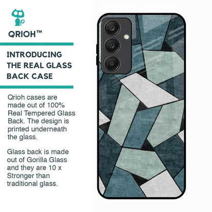 Abstact Tiles Glass Case for Samsung Galaxy A25 5G