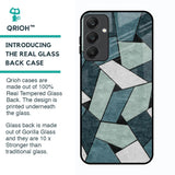 Abstact Tiles Glass Case for Samsung Galaxy A25 5G