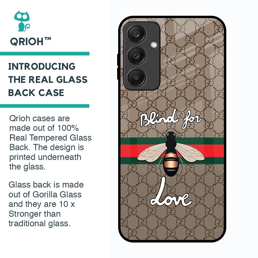 Blind For Love Glass Case for Samsung Galaxy A25 5G