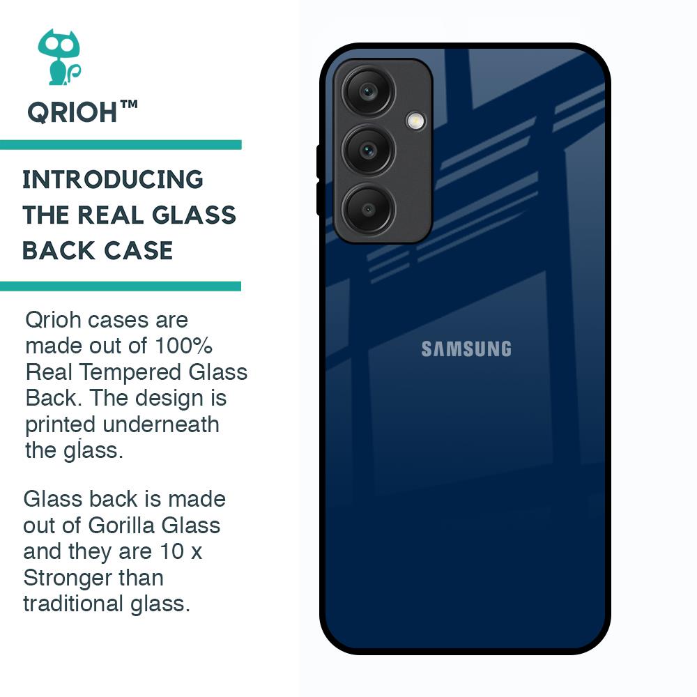 Royal Navy Glass Case for Samsung Galaxy A25 5G