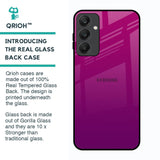 Magenta Gradient Glass Case For Samsung Galaxy A25 5G
