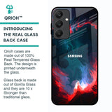 Brush Art Glass Case For Samsung Galaxy A25 5G
