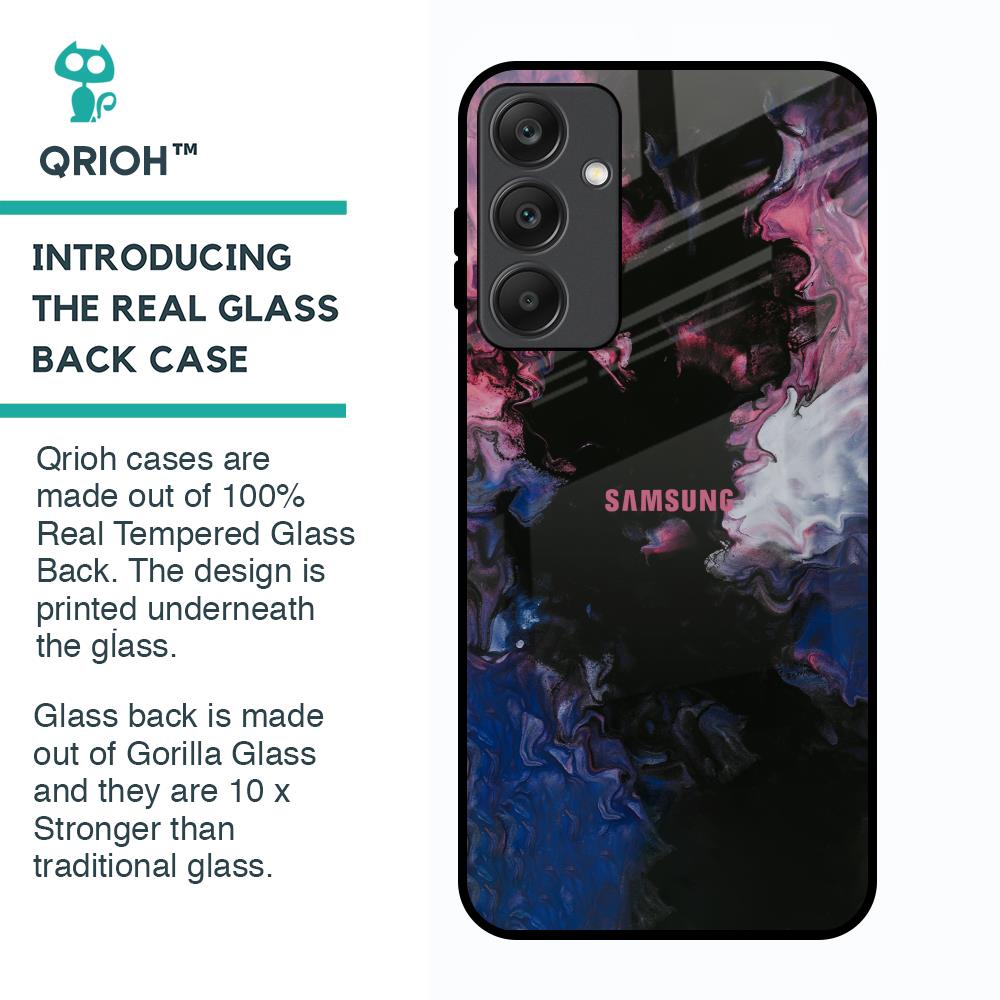 Smudge Brush Glass case for Samsung Galaxy A25 5G