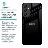 Jet Black Glass Case for Samsung Galaxy A25 5G