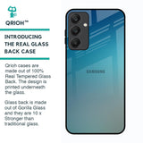 Sea Theme Gradient Glass Case for Samsung Galaxy A25 5G
