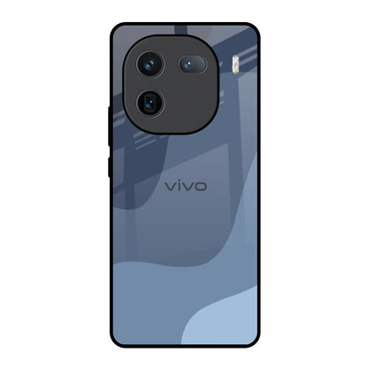 Navy Blue Ombre IQOO 12 5G Glass Back Cover Online