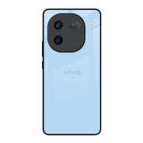 Pastel Sky Blue IQOO 12 5G Glass Back Cover Online