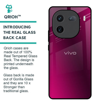 Pink Burst Glass Case for IQOO 12 5G