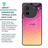 Geometric Pink Diamond Glass Case for IQOO 12 5G