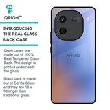 Blue Aura Glass Case for IQOO 12 5G