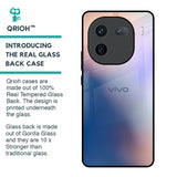 Blue Mauve Gradient Glass Case for IQOO 12 5G