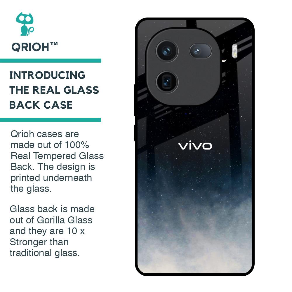 Aesthetic Sky Glass Case for IQOO 12 5G