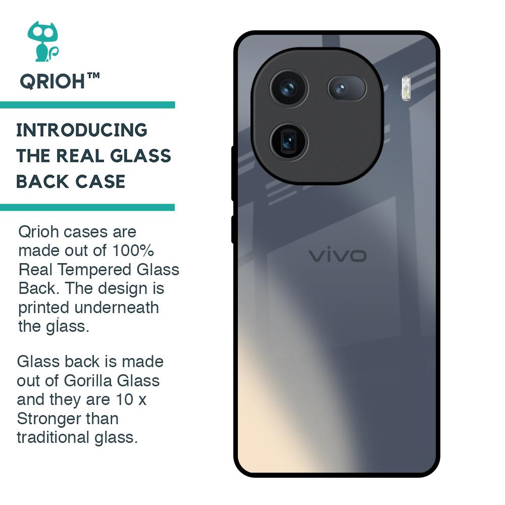 Metallic Gradient Glass Case for IQOO 12 5G