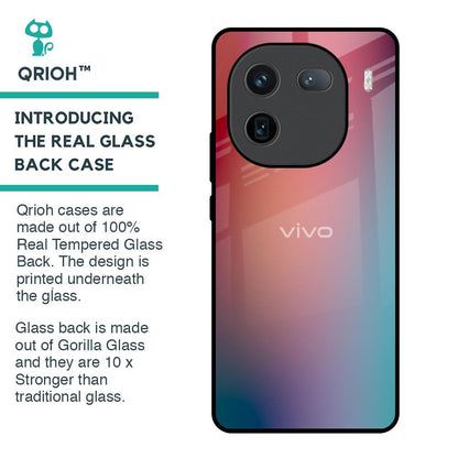 Dusty Multi Gradient Glass Case for IQOO 12 5G