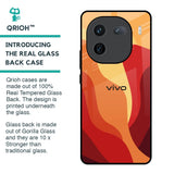Magma Color Pattern Glass Case for IQOO 12 5G
