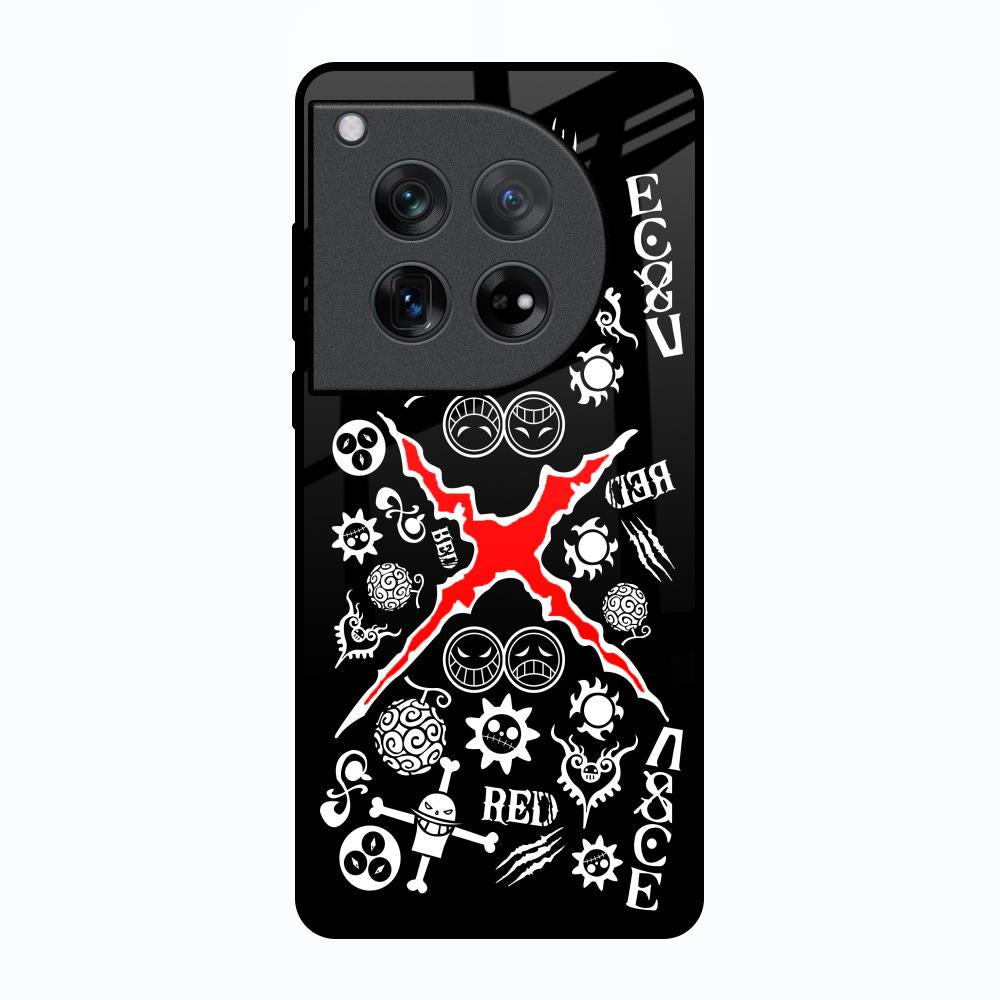 Red Zone Oneplus 12 Glass Back Cover Online