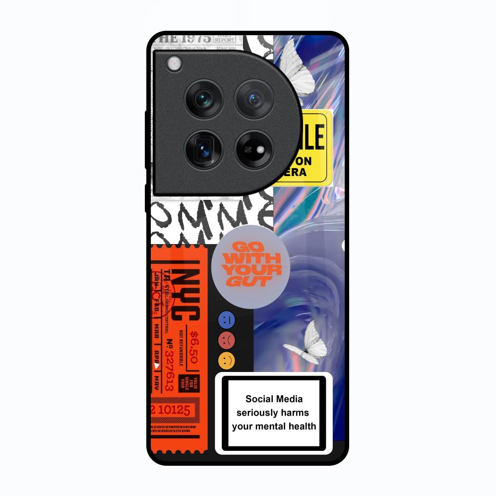 Smile for Camera Oneplus 12 Glass Back Cover Online