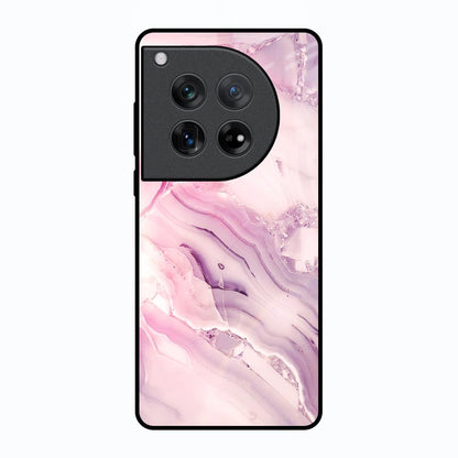 Diamond Pink Gradient Oneplus 12 Glass Back Cover Online