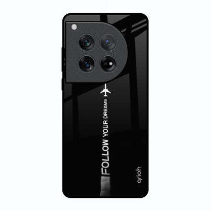 Follow Your Dreams Oneplus 12 Glass Back Cover Online