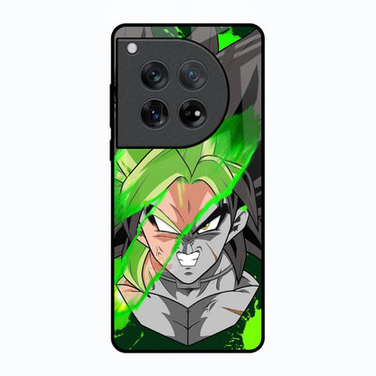Anime Green Splash Oneplus 12 Glass Back Cover Online
