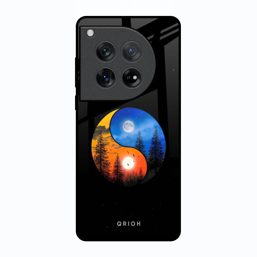 Yin Yang Balance Oneplus 12 Glass Back Cover Online